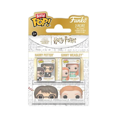 Harry Potter and the Goblet of Fire Harry Potter and Ginny Weasley Funko Bitty Pop! Mini-Figure 2-Pack
