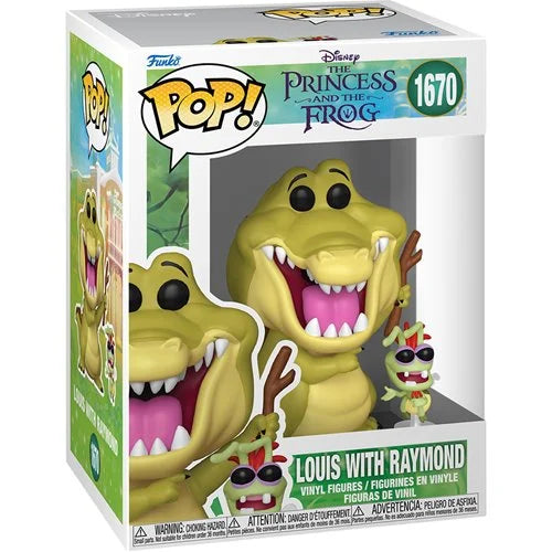 Princess and the Frog Louis with Raymond Funko Pop! Vinyl Figure and Buddy #1670