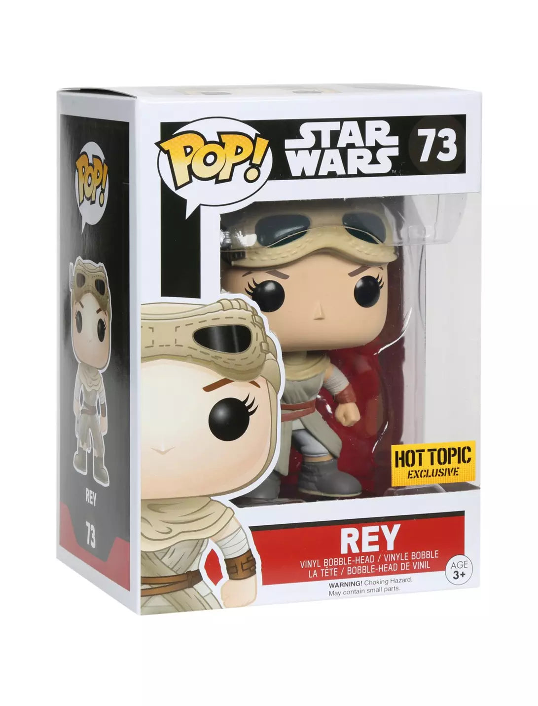 Funko Star Wars: The Force Awakens Pop! Rey Vinyl Bobble-Head Hot Topic Exclusive