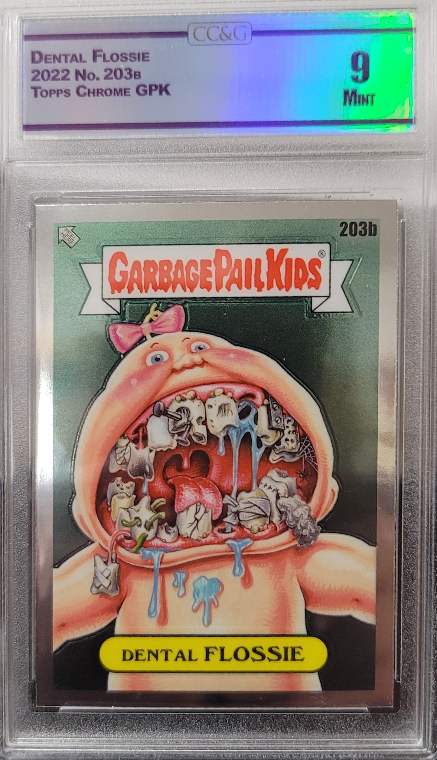 Nostalgia Gem: Dental Flossie 2022 203b Graded 9.