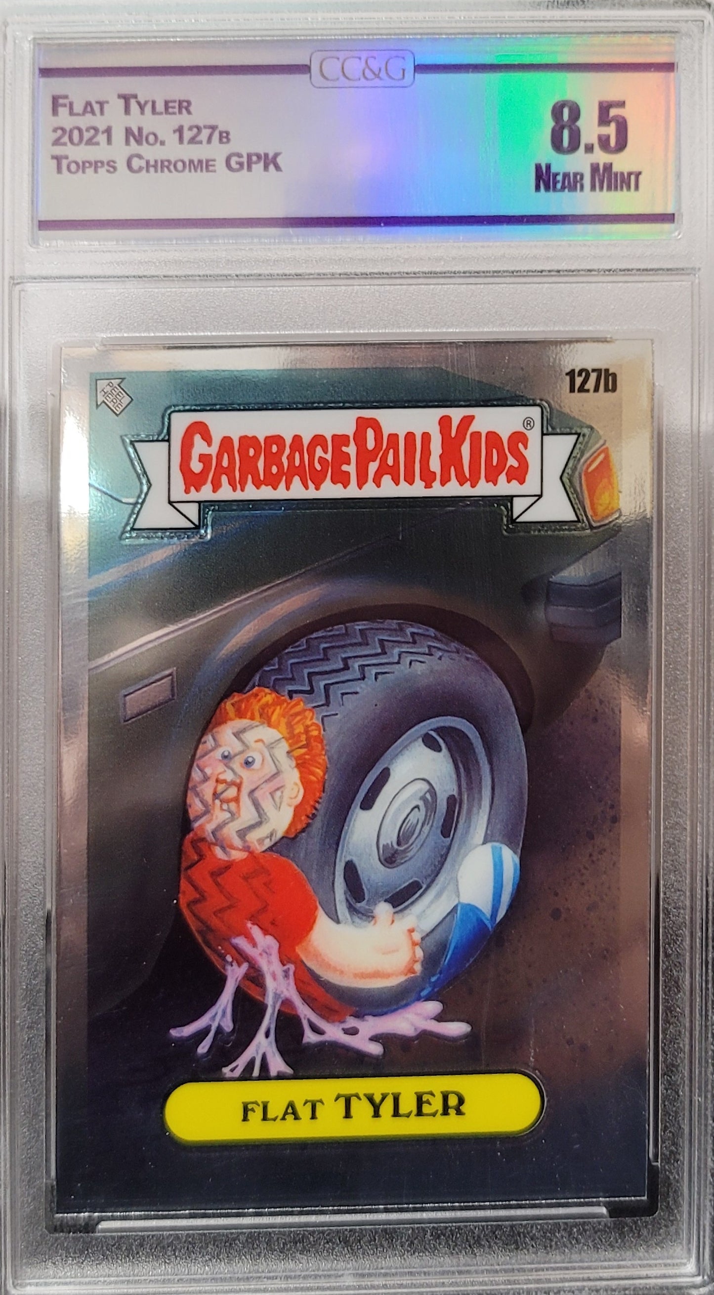Retro Gem: Flat Tyler 2022 127b Graded 8.5.