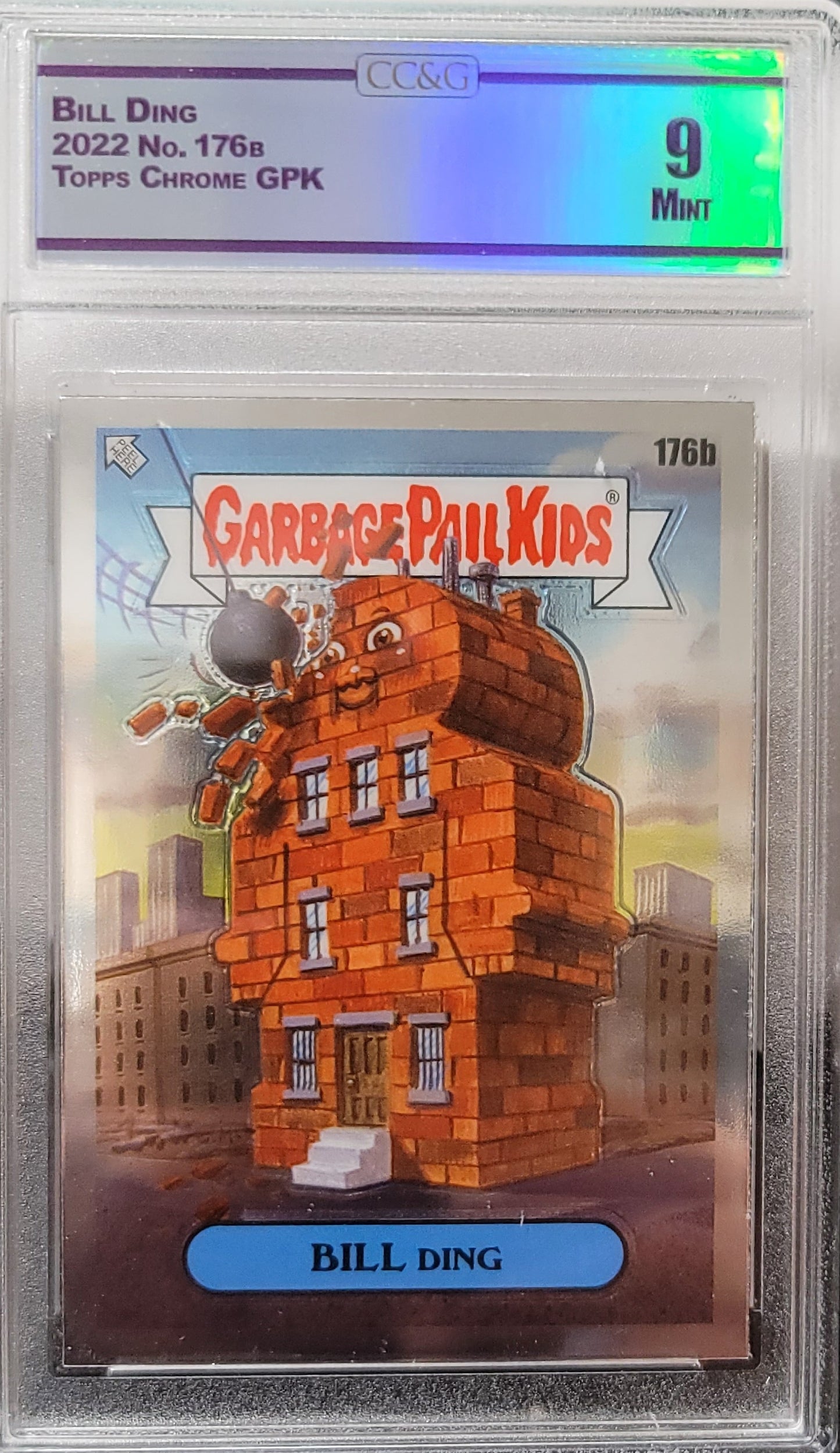 The Graded 9 Bill Ding 2022 176b GPK.