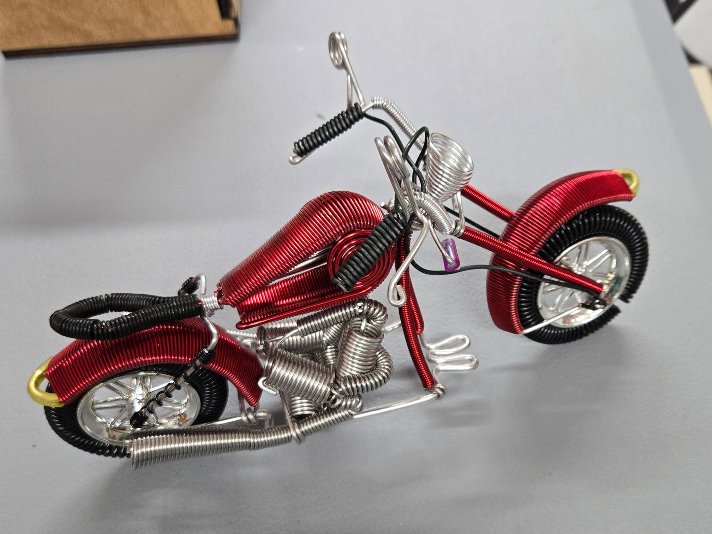 Handmade Wire Motorcycle