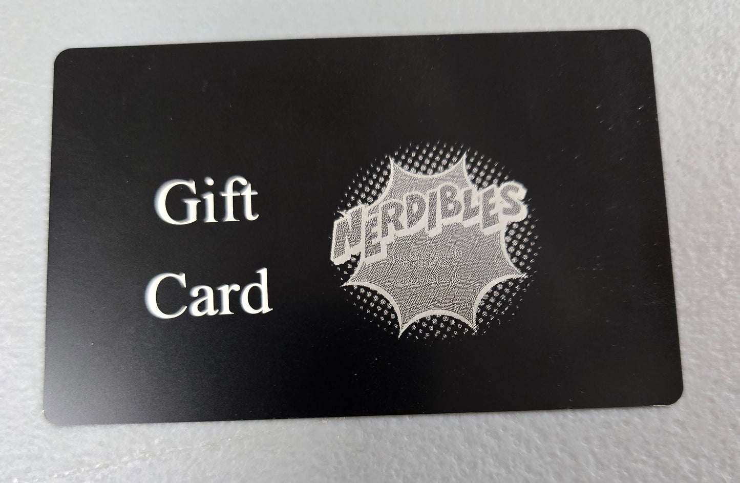 Aluminum Gift Card
