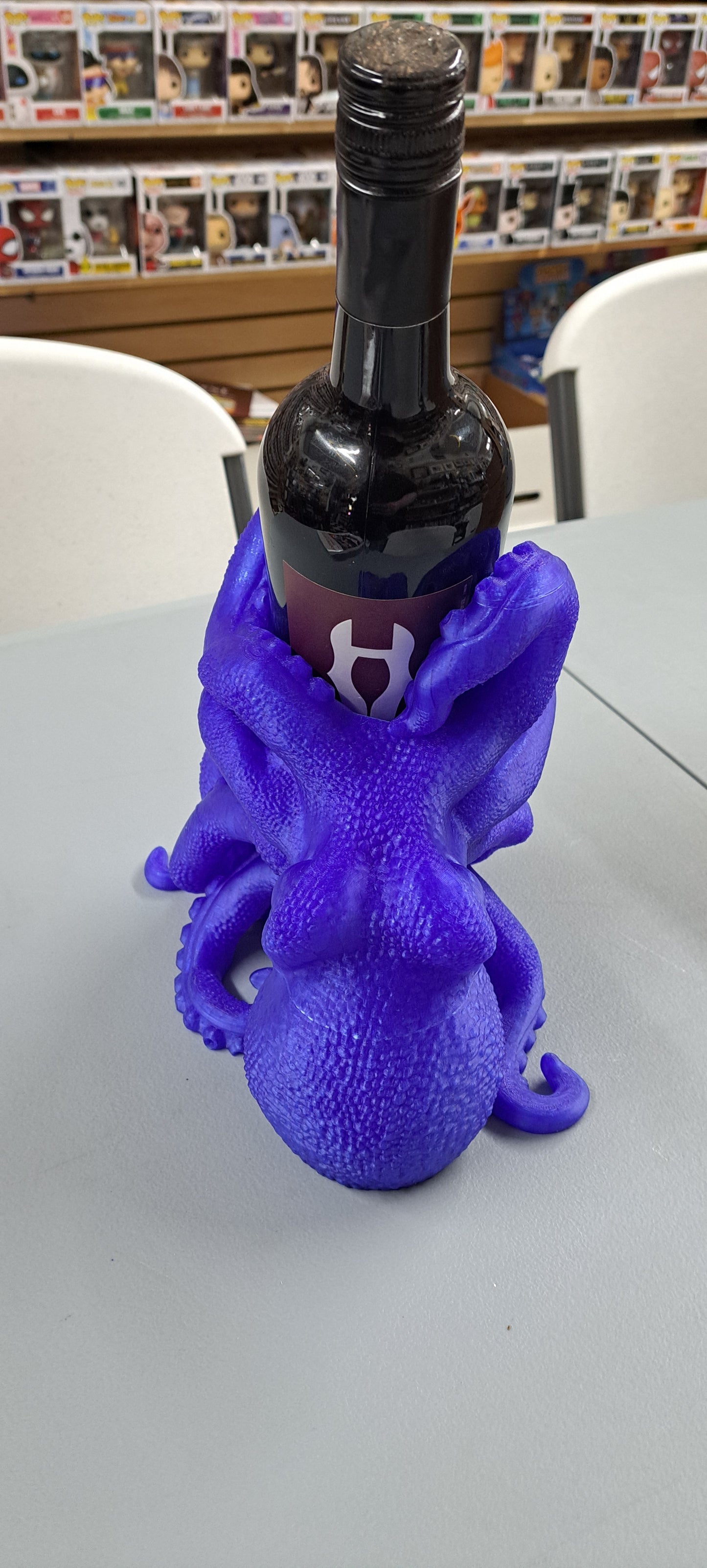 Bordeaux the Octopus Wine Bottle Holder