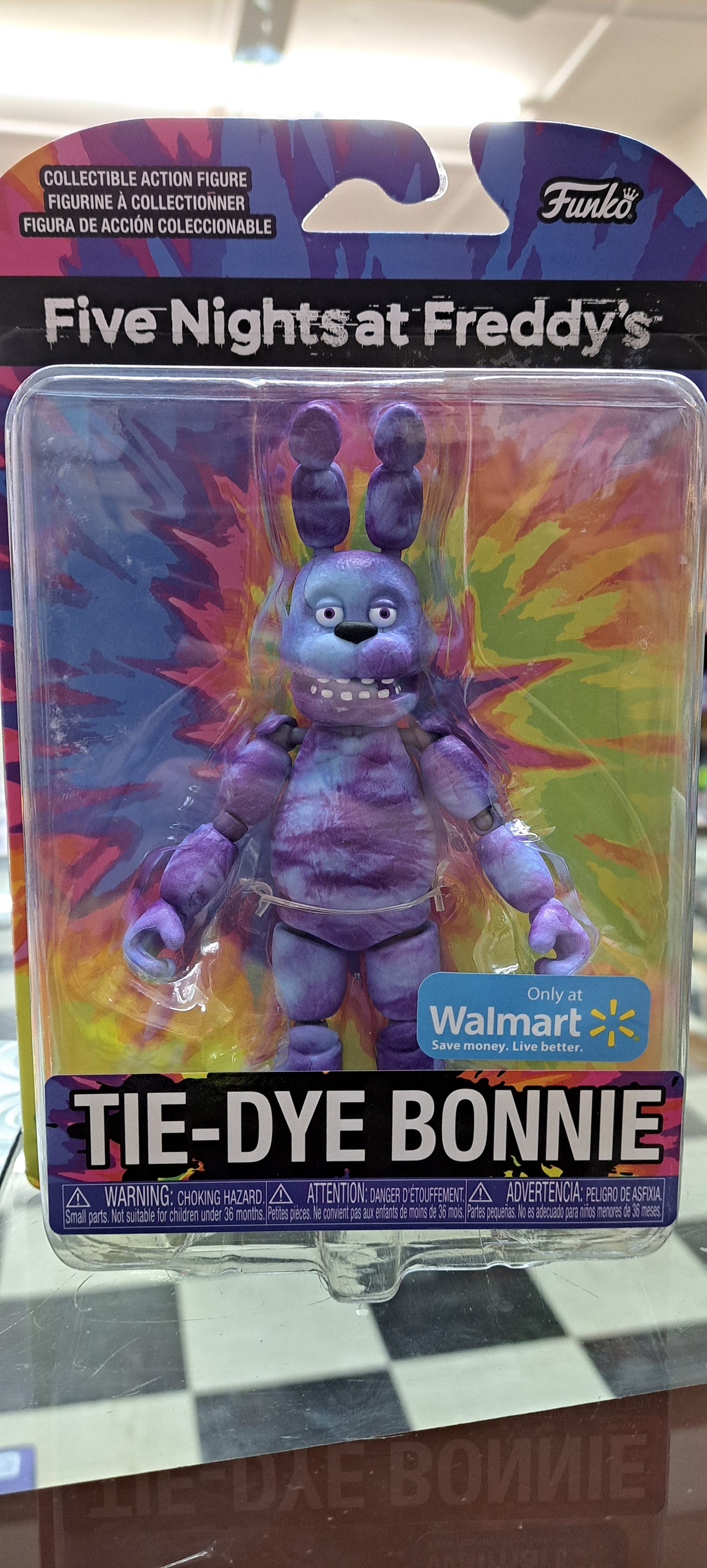 Funko Five Nights at Freddy's Tie-Dye Bonnie 5" FNAF Action Figure