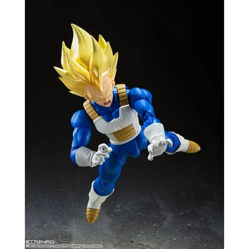 Dragon Ball Z Super Saiyan Vegeta Awakened Super Saiyan Blood S.H.Figuarts Action Figure - Reissue