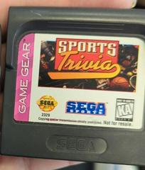 Sports Trivia Sega Game Gear