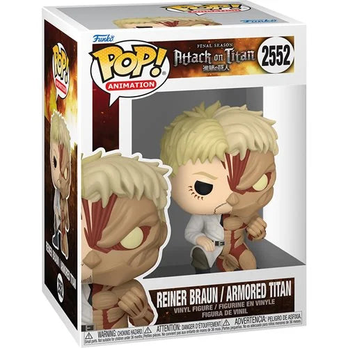 Attack on Titan Reiner Braun/Armored Titan Funko Pop! Vinyl Figure #2552