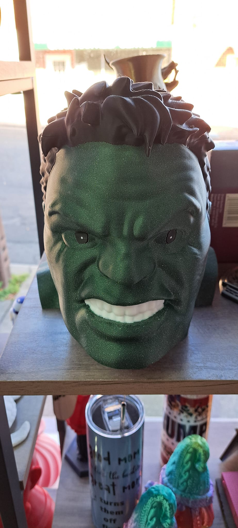 Hulk Bust Headphone holder