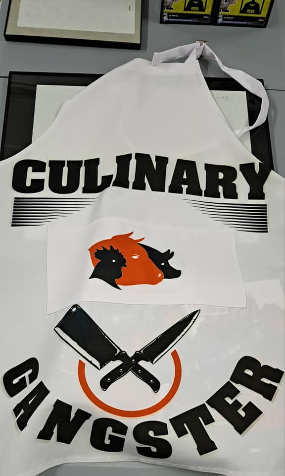 Culinary Gangster Custom Printed Kitchen Apron