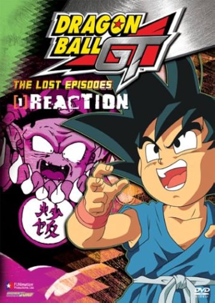 Dragon Ball GT The Lost Episodes Vol. 1 Reaction DVD