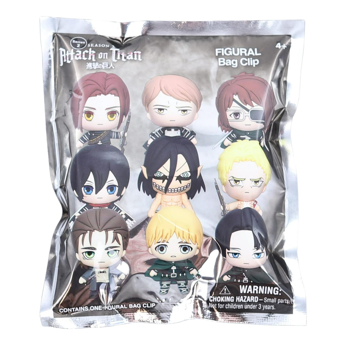 Attack on Titan Bag Clip Series 2.