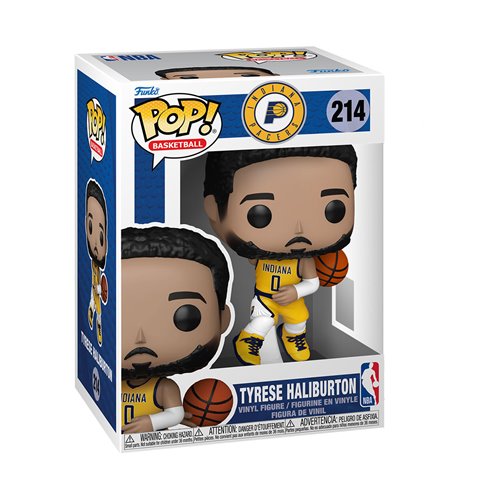NBA Pacers Tyrese Haliburton Funko Pop! Vinyl Figure #214