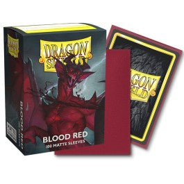 Dragon Shield 100CT Box Matte Blood Red
