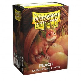 Dragon Shield 100ct Box Deck Protector Peach
