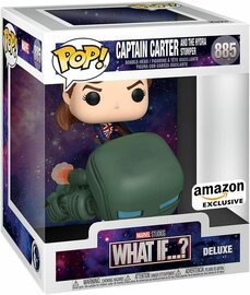 Funko Pop Deluxe Marvel: Year of The Shield - Captain Peggy Carter Riding Hydra Stomper