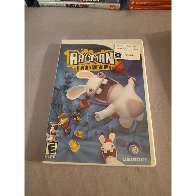 Rayman Raving Rabbids Nintendo Wii