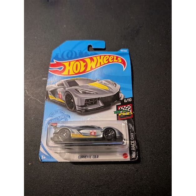 Hot Wheels 2021 Corvette C8r 105/250 Silver New Hw Race Day