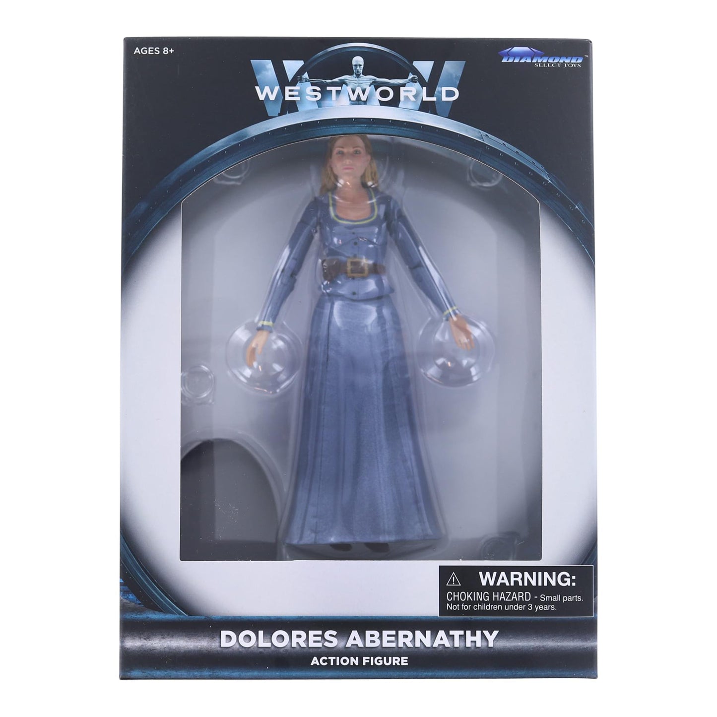 Diamond Select Westworld Dolores Abernathy 7 Inch Action Figure.