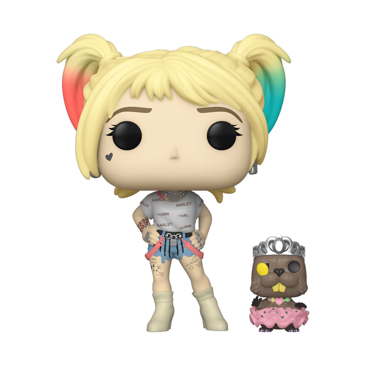 Harley Quinn's Mischievous Beaver Pop! Vinyl.