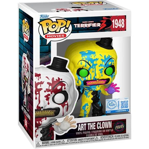 Terrifier 3 Art the Clown Bloody Funko Pop! Vinyl Figure #1948 - Entertainment Earth Exclusive