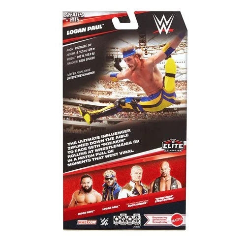 WWE Elite Collection Greatest Hits 2026 Wave 1 Logan Paul