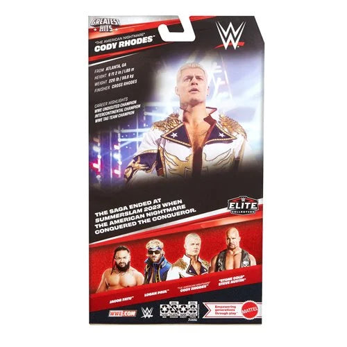 WWE Elite Collection Greatest Hits 2026 Wave 1 "The American Nightmare" Cody Rhodes