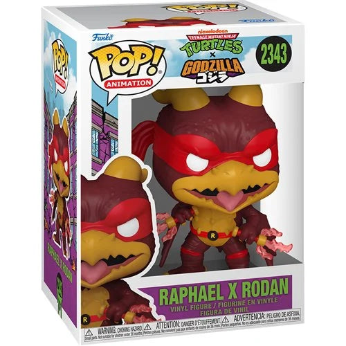 Teenage Mutant Ninja Turtles x Godzilla Raphael x Rodan Funko Pop! Vinyl Figure #2343 (Copy)