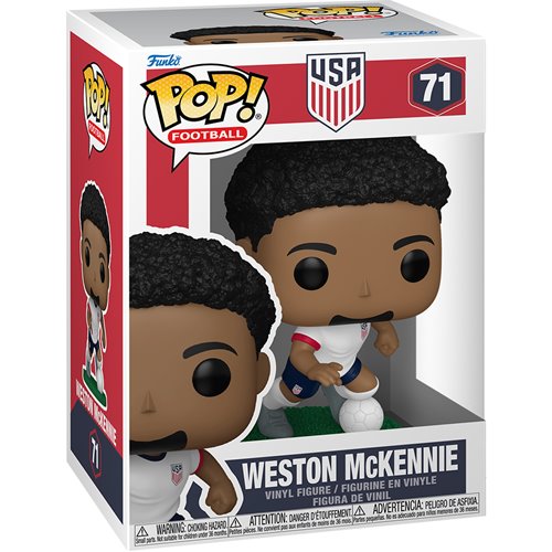 Football World Cup 2026 USA Weston McKennie Funko Pop! Vinyl Figure #71