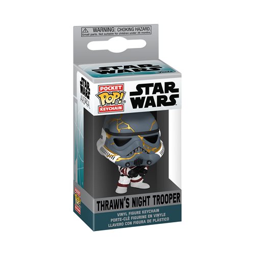 Galactic Keychain: Ahsoka & Night Trooper Funko Pocket Pop!.
