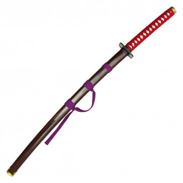 38" Fantasy Red/Brown Katana