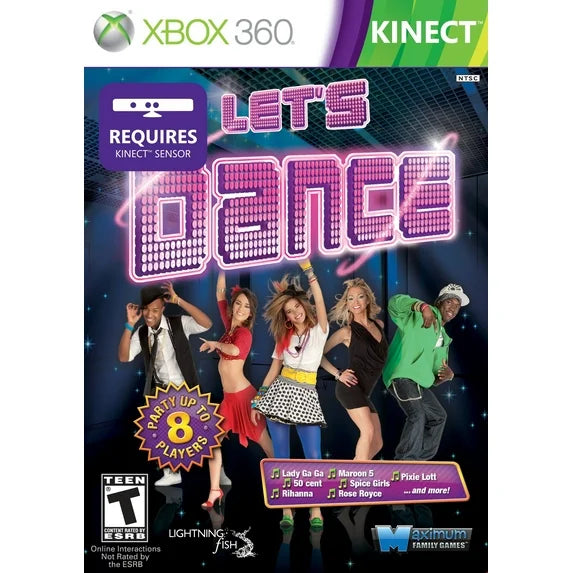 Let's Dance for XBox 360 Kinect - Used