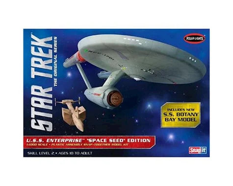 This listing was ended by the seller because the item is no longer available. Polar Lights 1/1000 Star Trek TOS USS Enterprise Space Seed Ed PLL908.