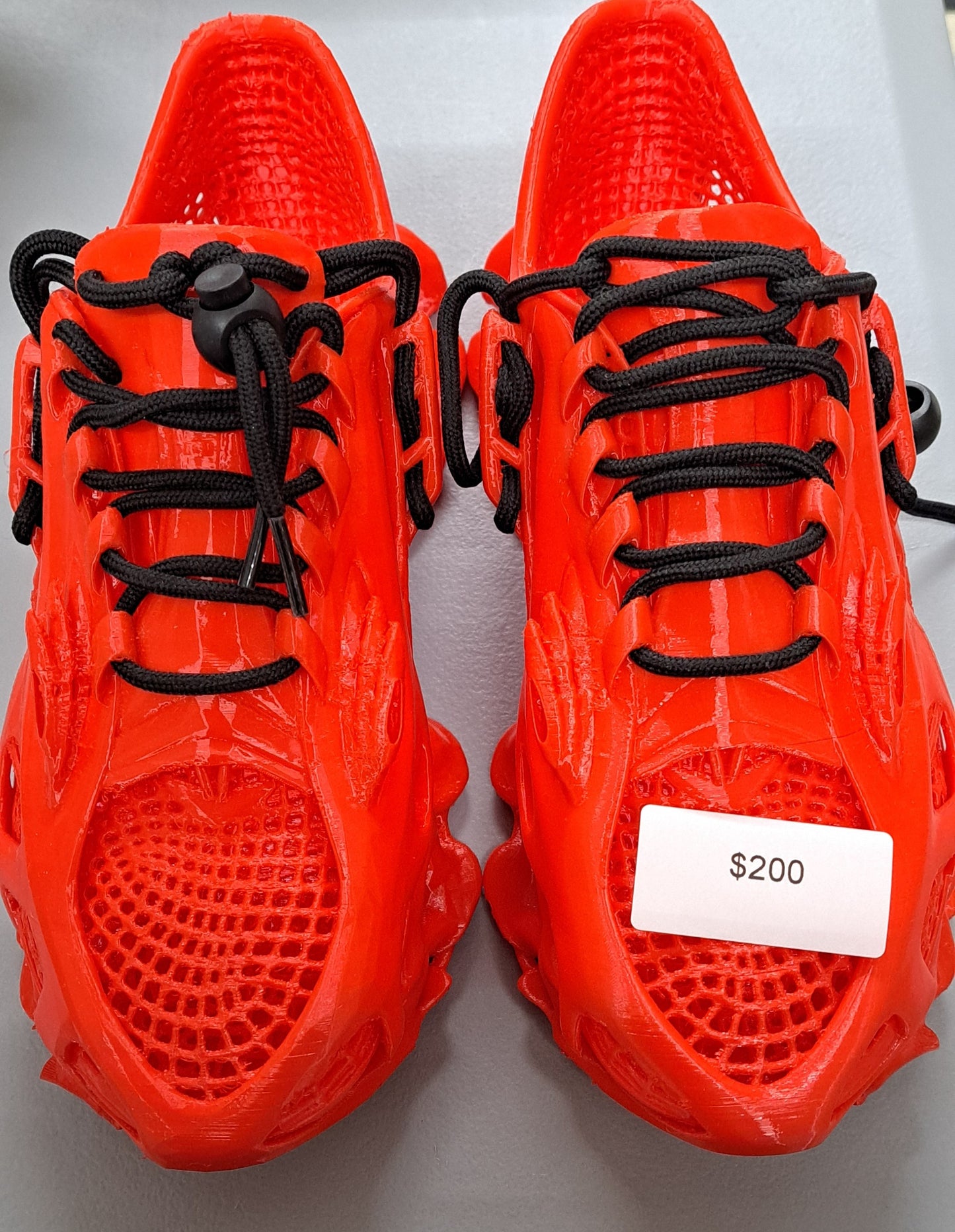 Red 3D Printed Shoes (Rob Williams) size 7 1/2