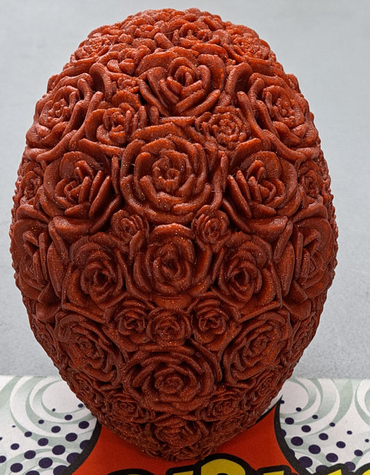 3D Printed Rose Skull
