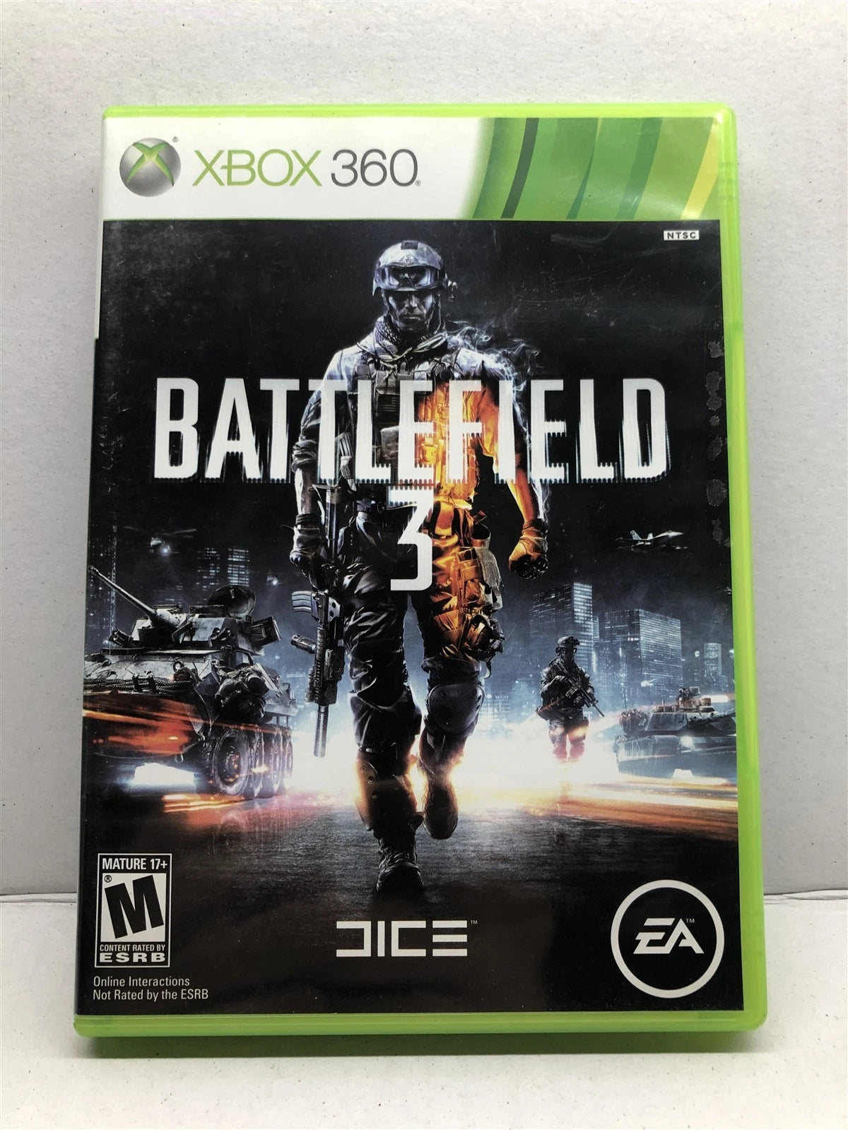 Battlefield 3 (Microsoft Xbox 360, 2011) no manual