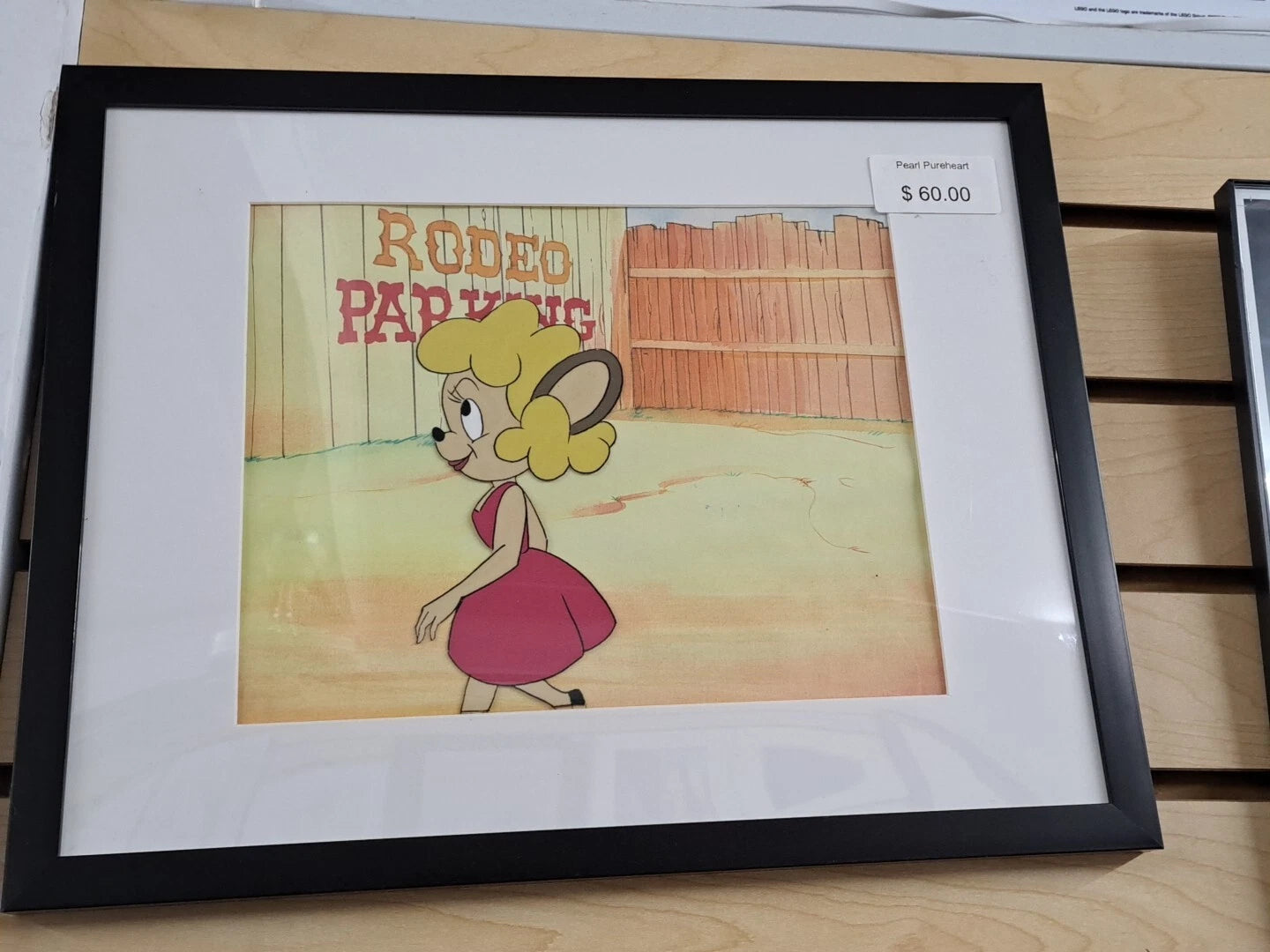 Pearl Pureheart (Mighty Mouse) Cartoon Cell