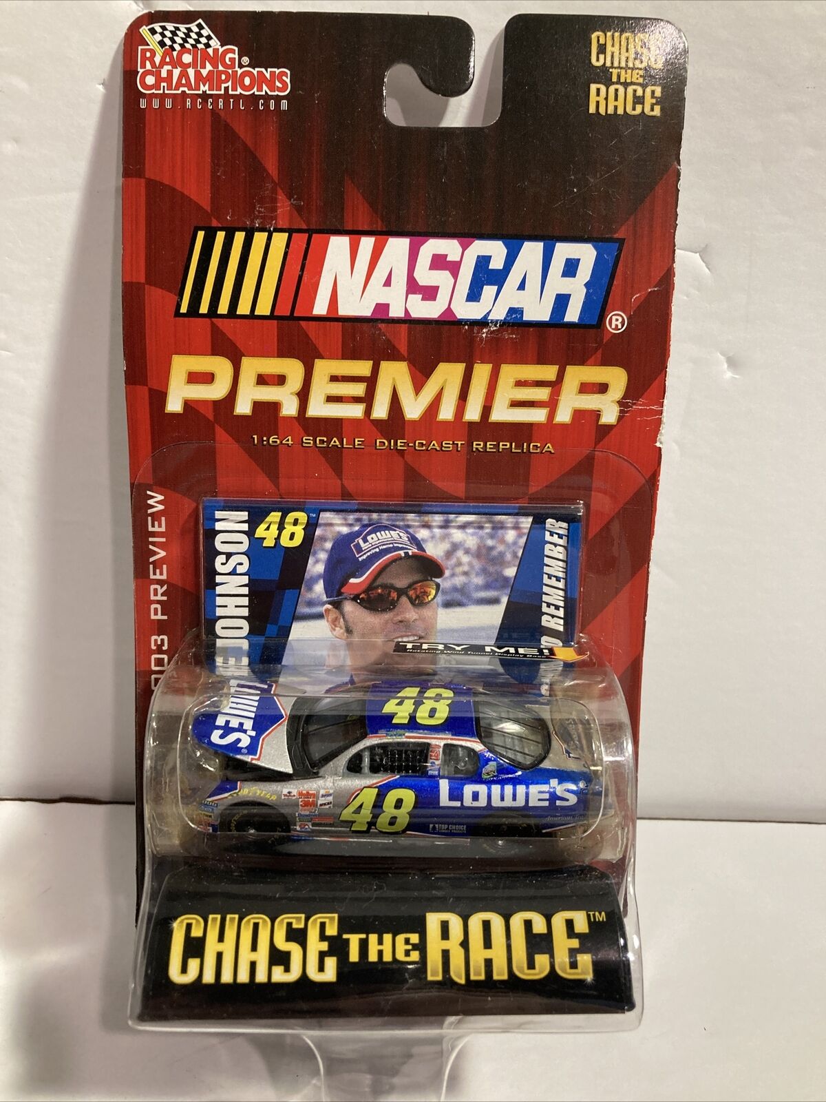Racing Champions Touring Car Jimmie Johnson #48 Nascar Premier Series NASCAR.