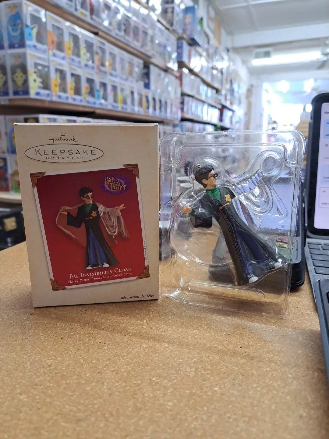 Hallmark Harry Potter Invisibility Cloak Keepsake Ornament