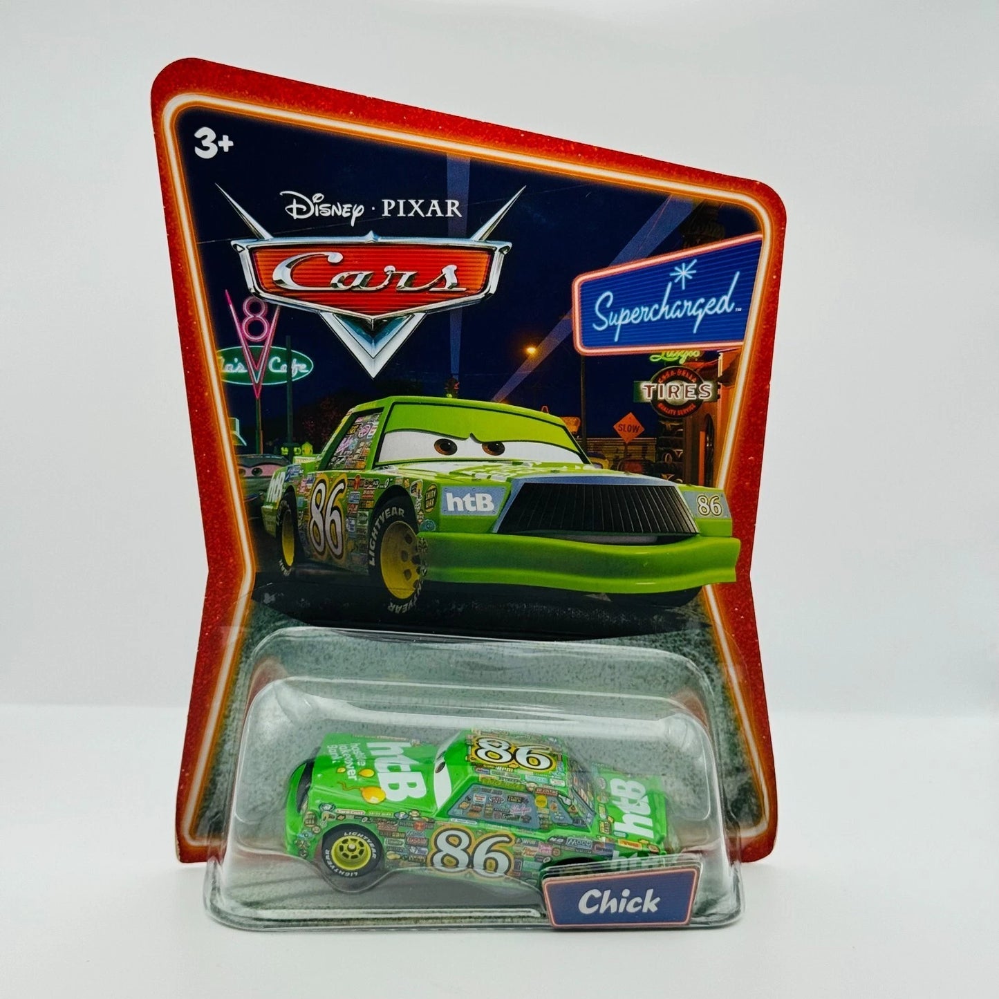 Disney Pixar Cars - CHICK HICKS HTB Supercharged