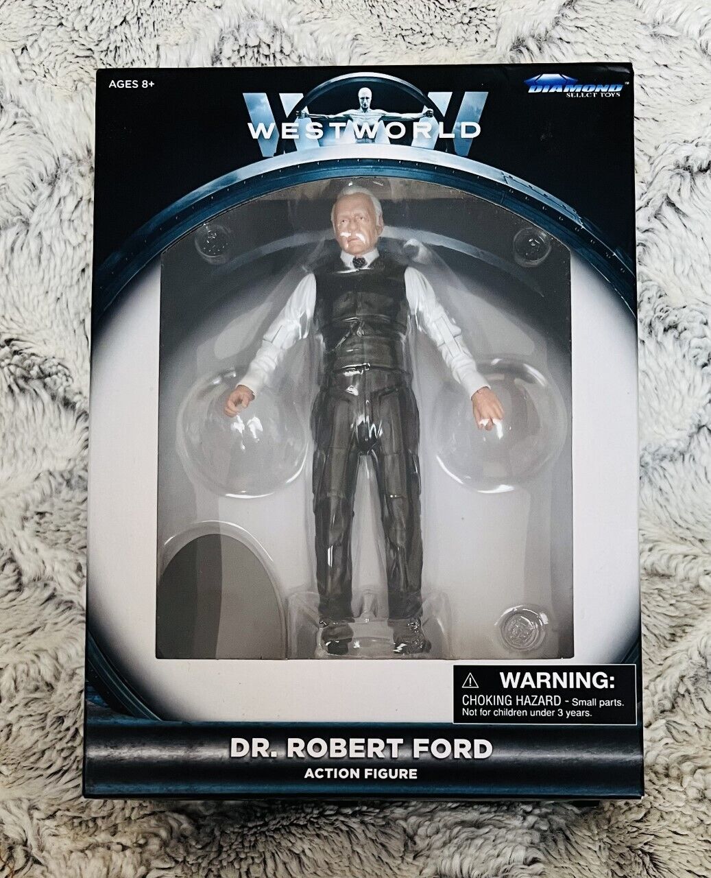 Westworld Dr. Robert Ford Action Figure Diamond Select Toys Anthony Hopkins 2019.