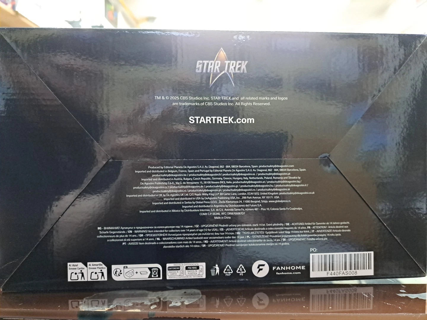 Fanhome • Star Trek Starships • XL U.S.S. Enterprise NCC-1701-G w/ Magazine