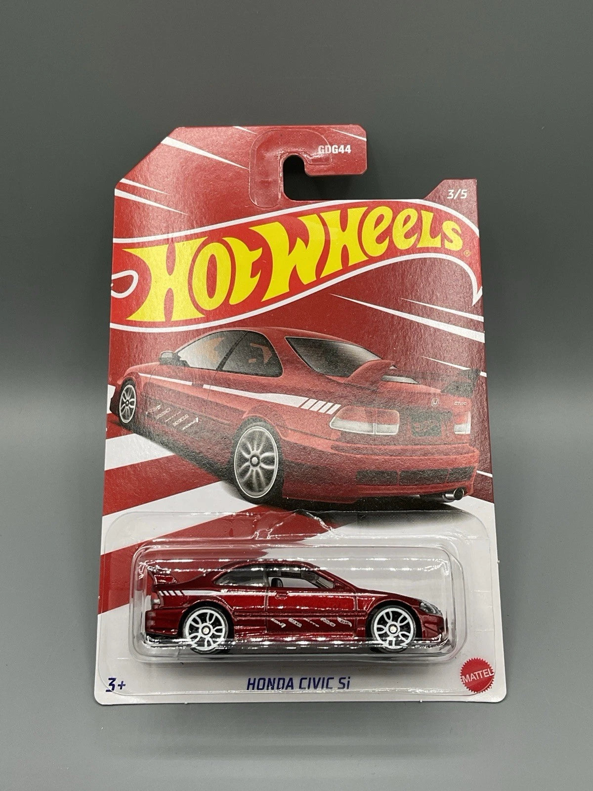 2022 Hot Wheels Honda Civic Si Walmart Exclusive Honda Series 3/5 Red