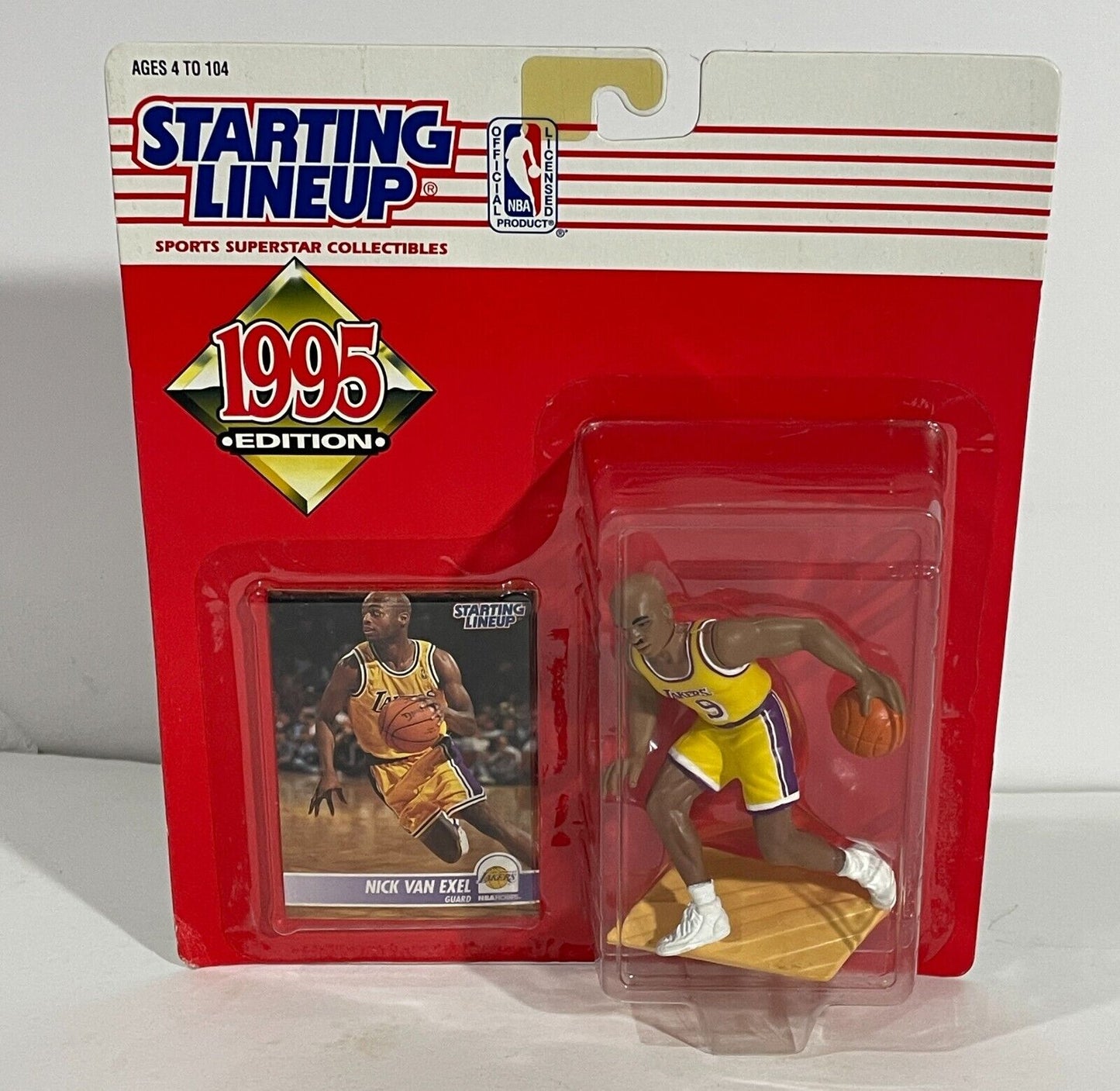 1995 Starting Lineup Nick Van Exel.