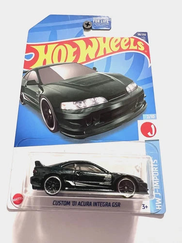 Hot Wheels Custom '01 Acura Integra GSR - Dark Green - 98/250 2/10