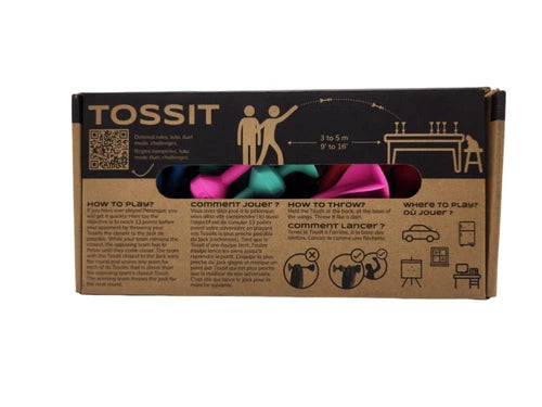 Art & Pollo OU Tossit Silicone Dart Game Green & Red