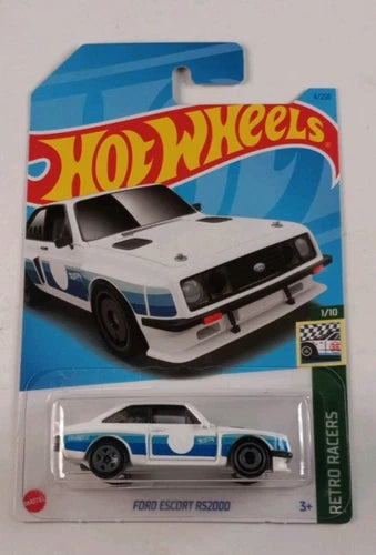 2023 Hot Wheels Ford Escort RS2000 White 4/250 Retro Racers 1/10