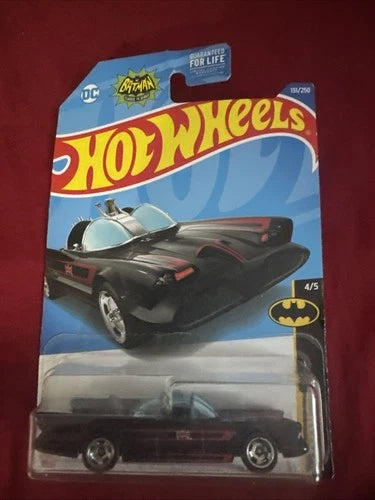 Hot Wheels Car TV Series Batmobile 131/250 Batman 4/5