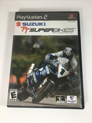Suzuki TT Superbikes: Real Road Racing (Sony Playstation 2, PS2) Complete